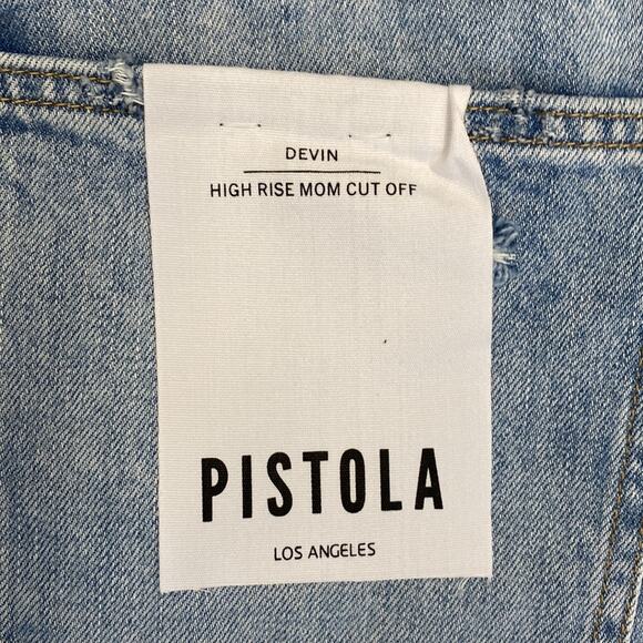 Devin Shorts by Pistola hide rose mom cut off size 33 (b18) - Picture 10 of 10